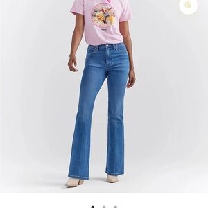 Wrangler Barbie Colab High Rise Bootcut Jeans